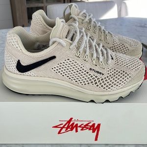 Nike Stussy Air Max 2013 Size US 6.5 Men’s or US 8 Women’s Fossil/Black/Fossil